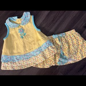 Vintage Gymboree 90’s Apple Blossom Infant